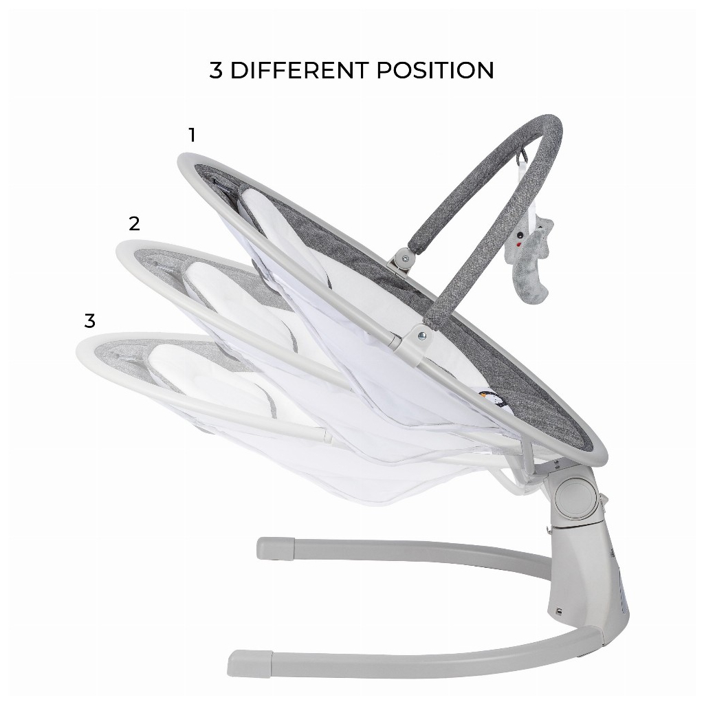 Крісло-гойдалка FreeON Elite, grey (84898) - зображення 5