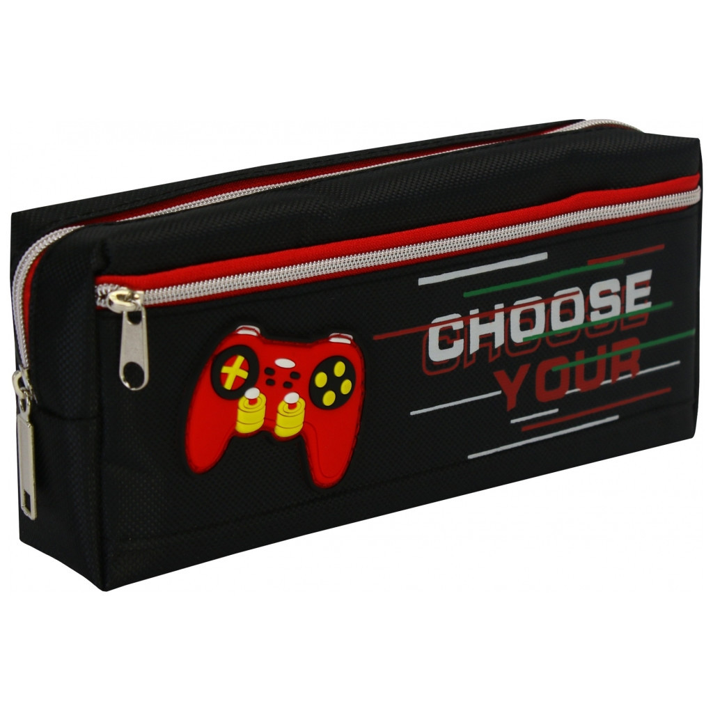 Пенал Cool For School 2 відділення жовтий (CF87160) - зображення 1