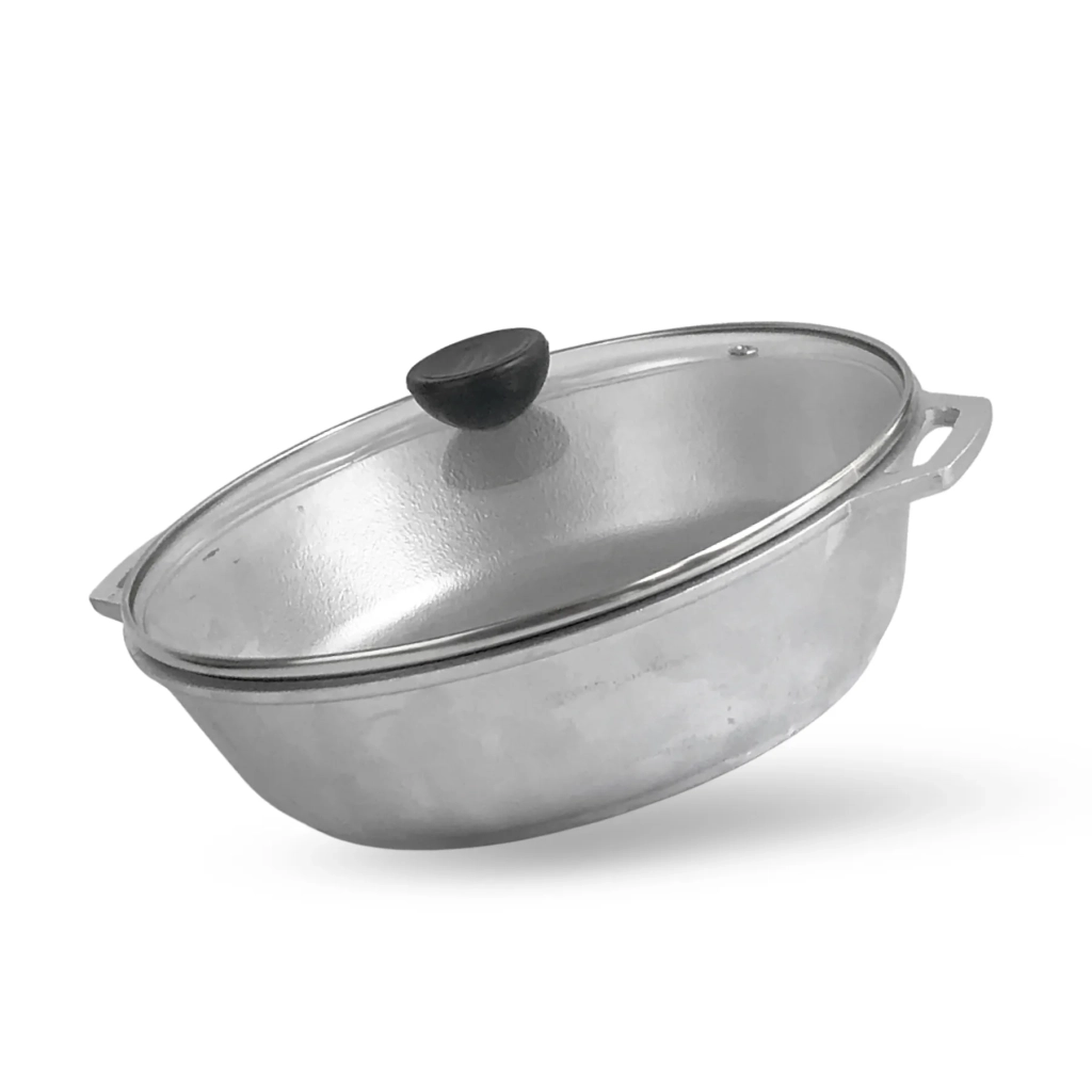 Сковорода Brizoll Monolith алюмінієва зі скляною кришкою 26 см (5-2660-6) - зображення 1