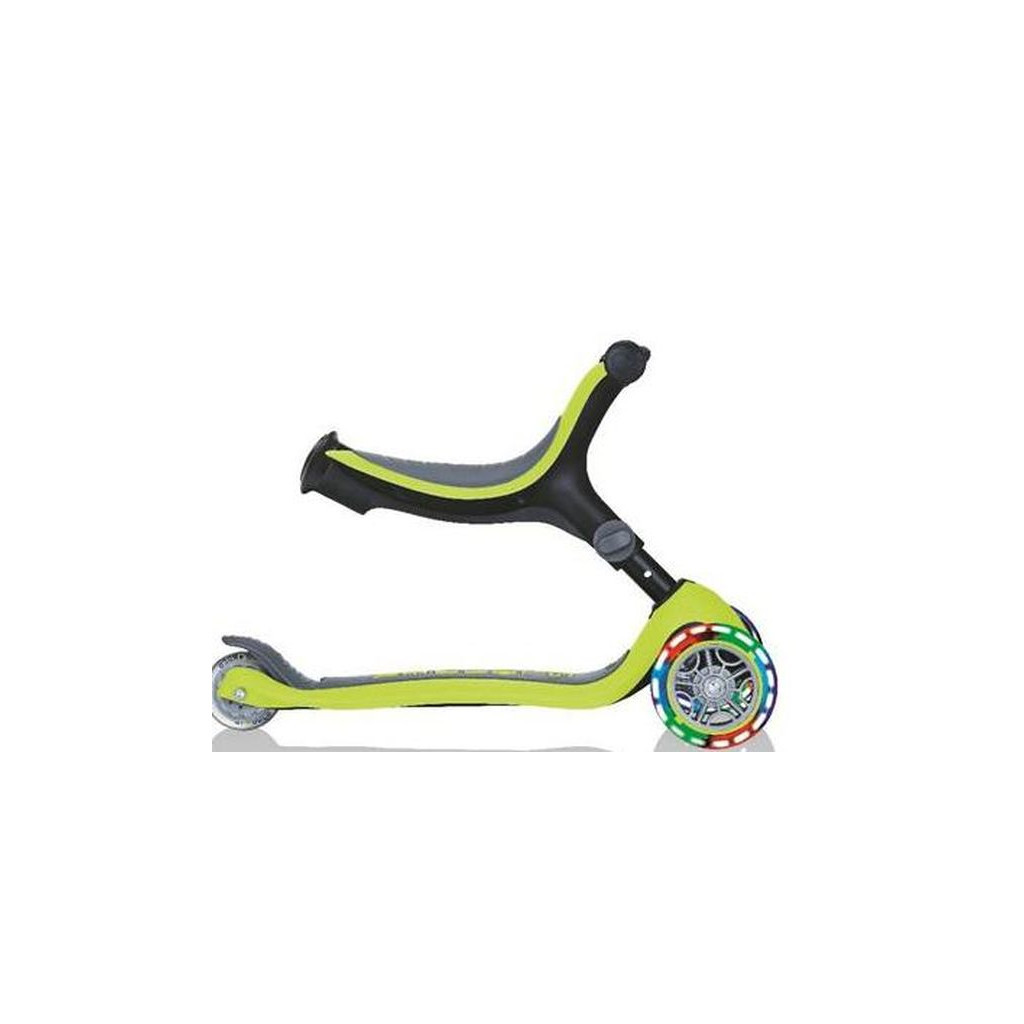 Самокат Globber Go up foldable plus зелений з підсвічуванням (643-106) - зображення 4
