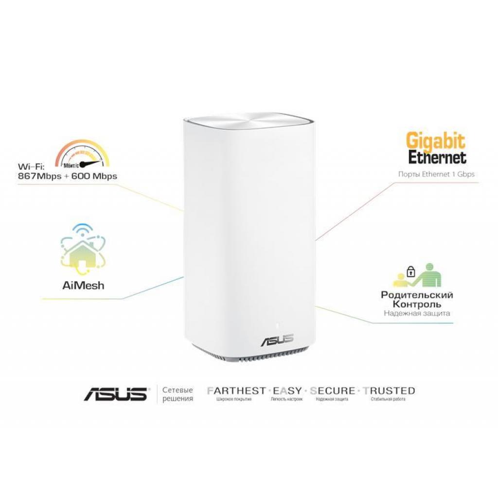 Маршрутизатор ASUS ZenWiFi mini CD6-1PK AC1500 - зображення 7
