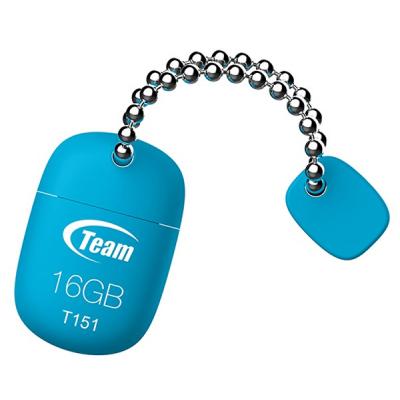 USB флеш накопичувач Team 16GB T151 Blue USB 2.0 (TT15116GL01) - зображення 1
