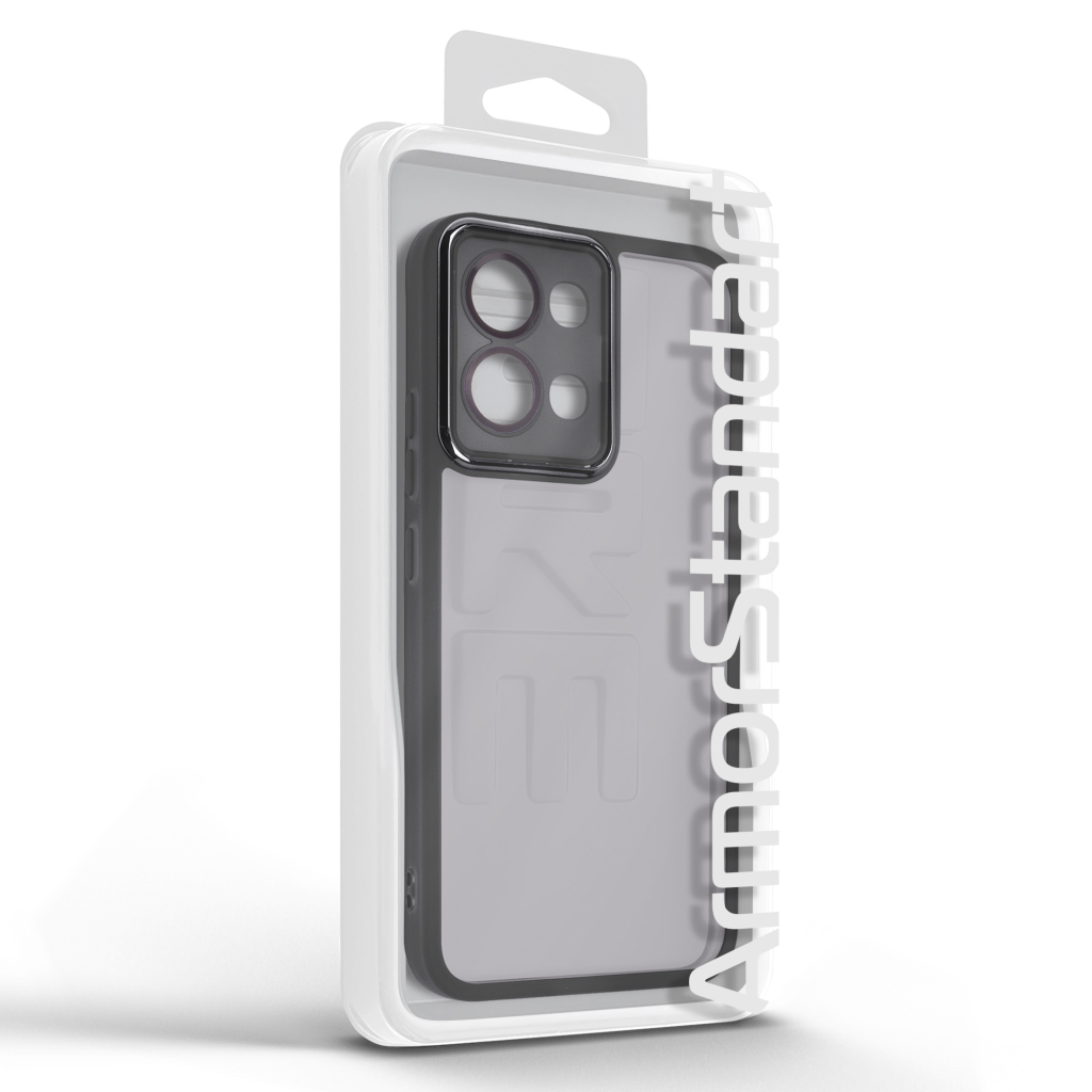 Чохол до мобільного телефона Armorstandart Shade OPPO A6 Pro 4G Black (ARM89189) - зображення 3