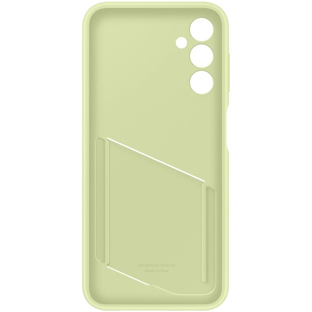 Чохол до мобільного телефона Samsung A14 Card Slot Case Lime (EF-OA146TGEGRU) - зображення 2