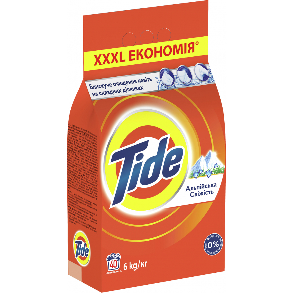 Пральний порошок Tide Альпійська свіжість 6 кг (5413149837997) - зображення 2