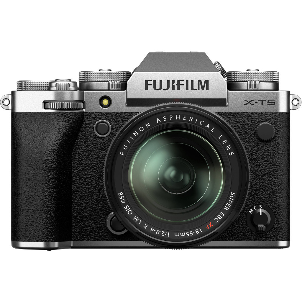Цифровий фотоапарат Fujifilm X-T5 + XF 18-55mm F2.8-4 Kit Silver (16783056) - зображення 1