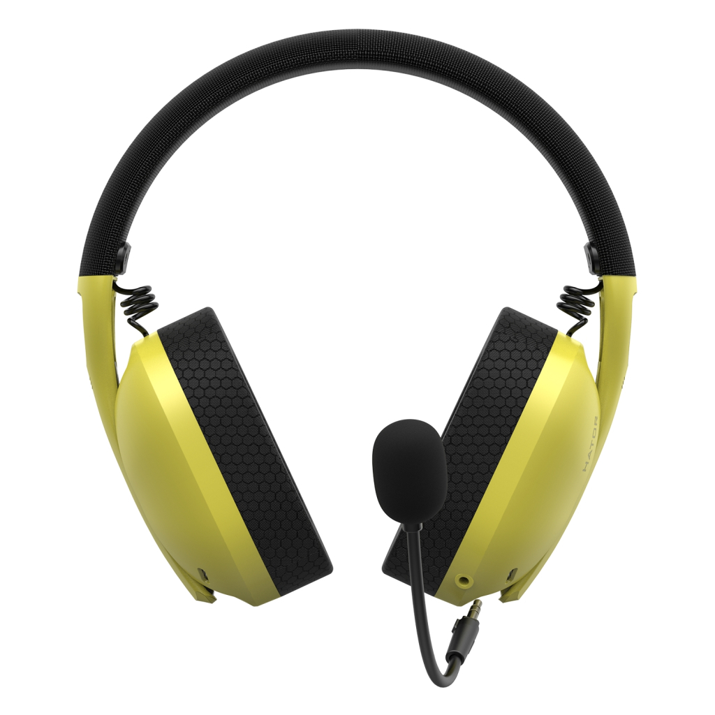 Навушники Hator Hyperpunk 2 USB 7.1 Black/Yellow (HTA-847) - зображення 2