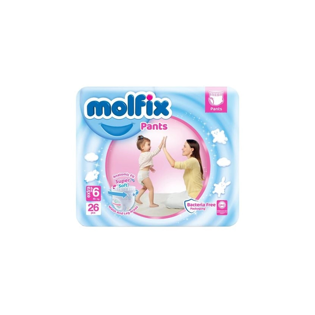 Підгузки Molfix Трусики 6 Extra Large 15+ кг 20 шт (8690536842643) - зображення 1