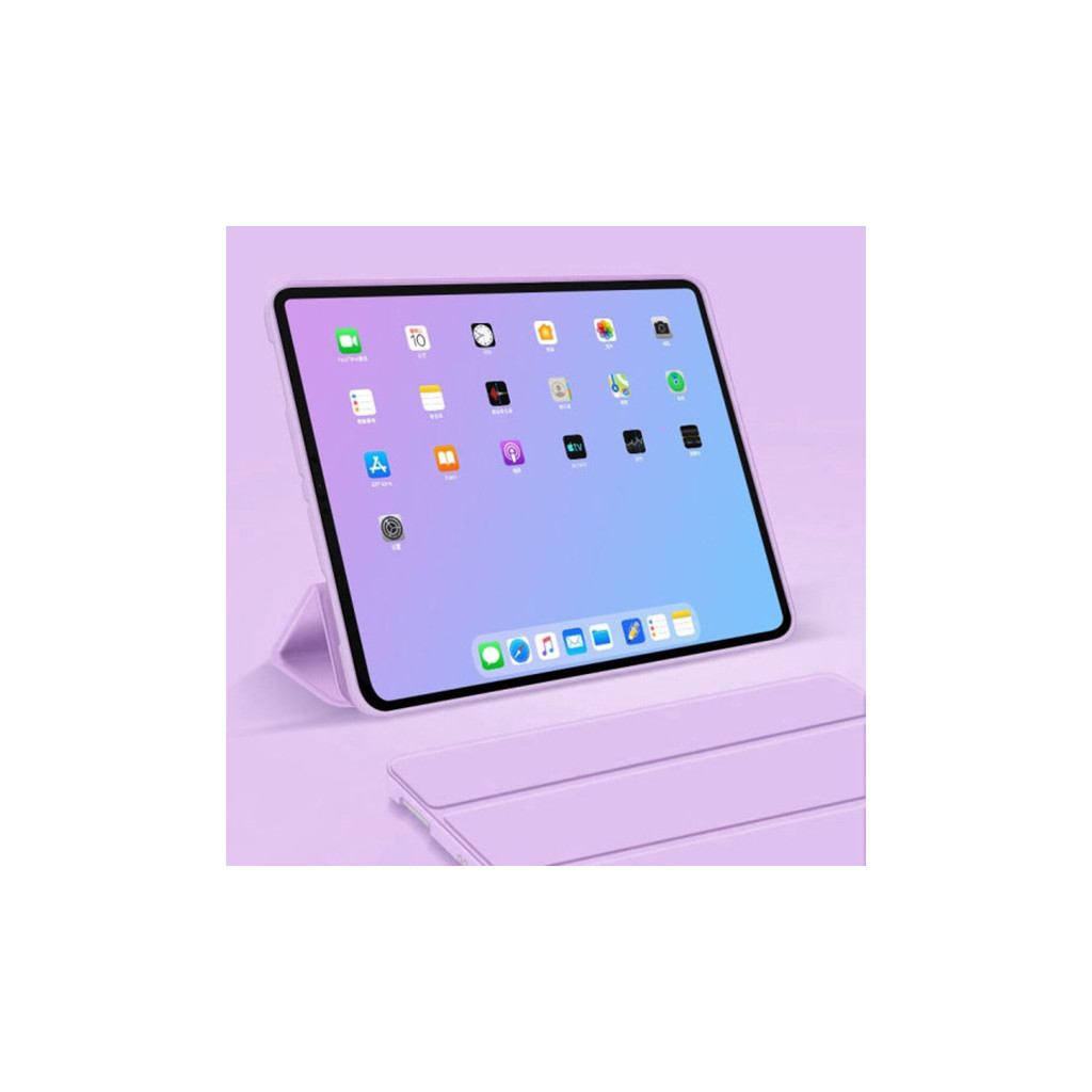 Чохол до планшета BeCover Tri Fold Soft TPU Silicone Apple iPad Air 11" M2/M3 (2024/2025) Purple (711411) - зображення 5