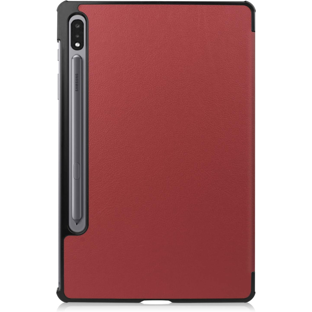 Чохол до планшета BeCover Smart Case Samsung Galaxy Tab S10 FE (SM-X520/SM-X526) 10.9" Red Wine (713281) - зображення 2