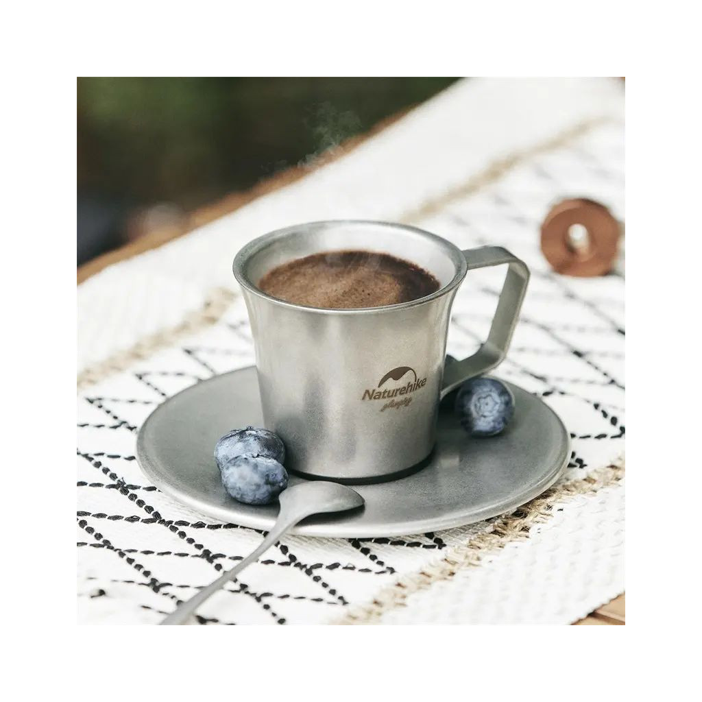 Набір туристичного посуду Naturehike NH21SJ001 3 предмети нержавіюча сталь (6927595784600) - зображення 5
