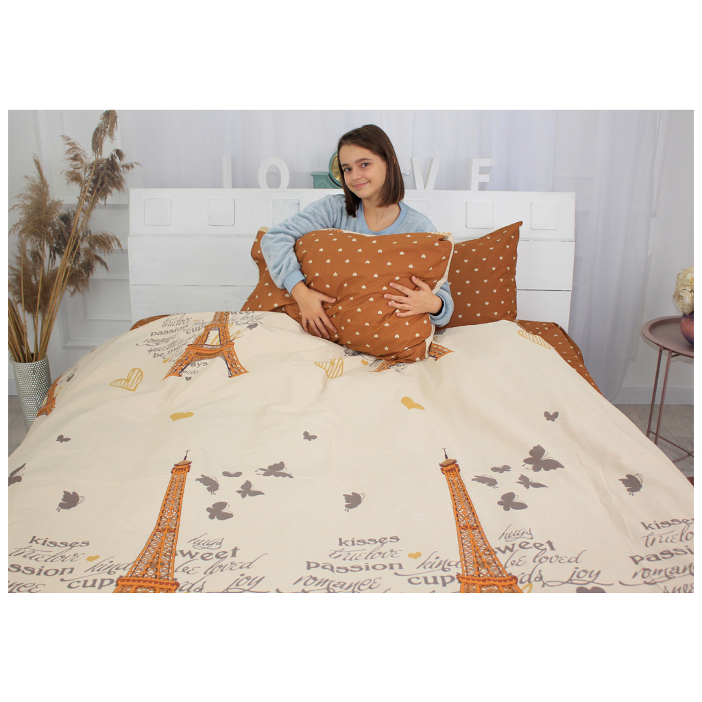 Постільна білизна MirSon Бязь Premium 17-0445 Be mine 143х210 (2200003078084) - зображення 4