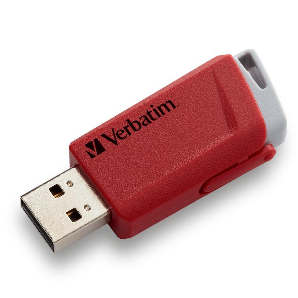 USB флеш накопичувач Verbatim 2x32GB Store 'n' Click Red/Blue USB 3.2 (49308) - зображення 8