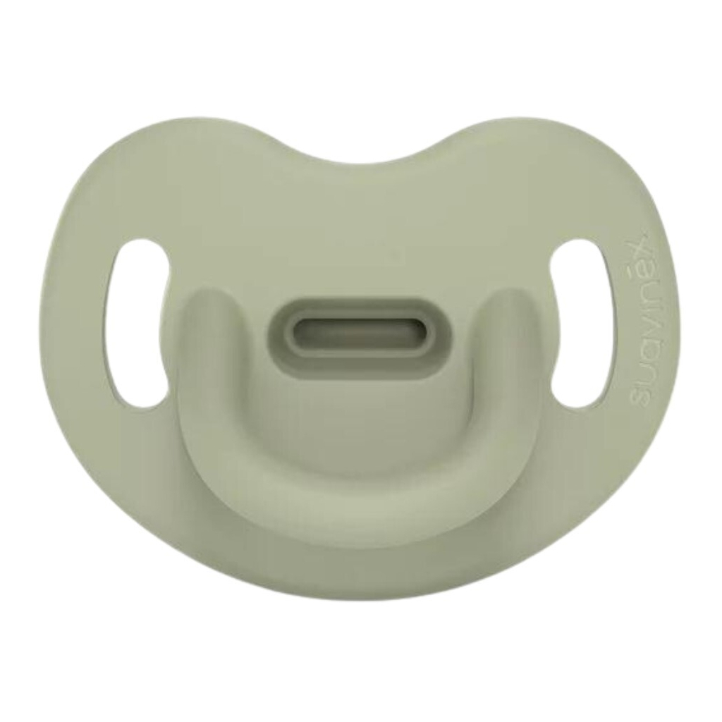 Пустушка Suavinex Colour Essence силіконова, анатомічна, 6-18 міс. зелена (308078) - зображення 2