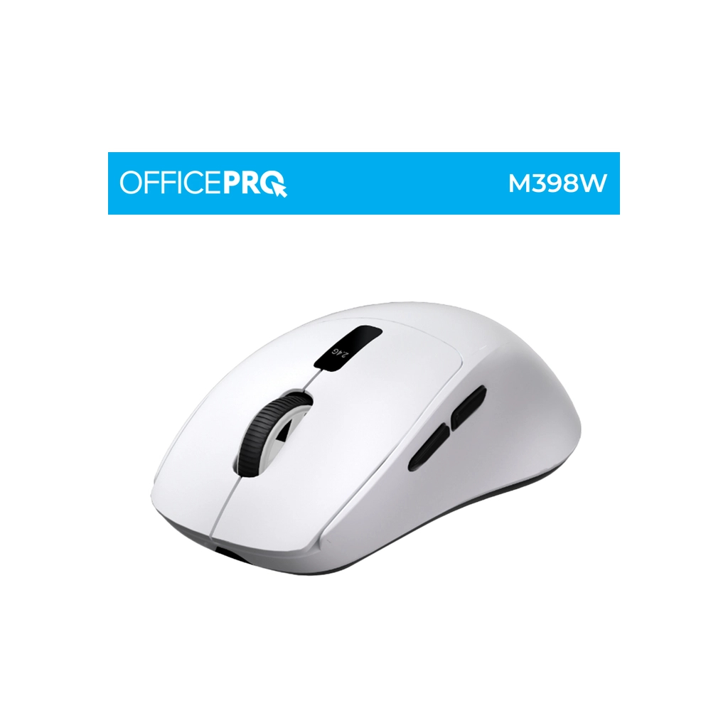 Мишка OfficePro M398W Wireless/Bluetooth White (M398W) - зображення 4