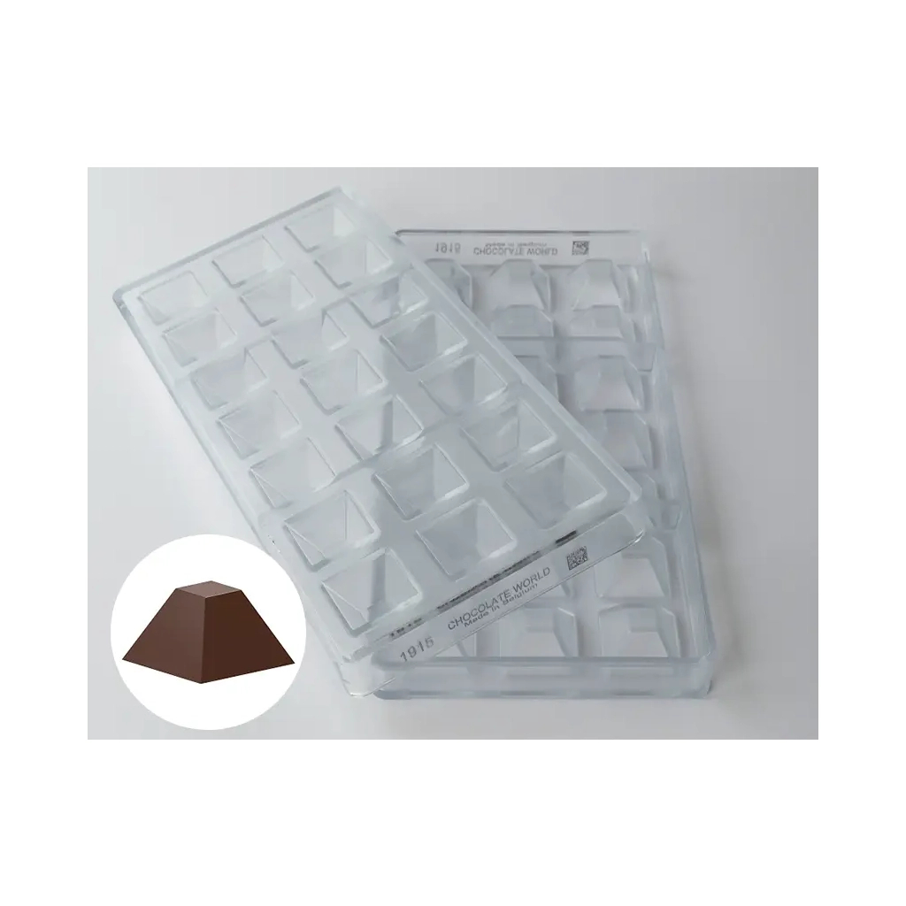 Форма для шоколаду Chocolate World Піраміда 21 шт x 8 г (1915 CW) - зображення 2