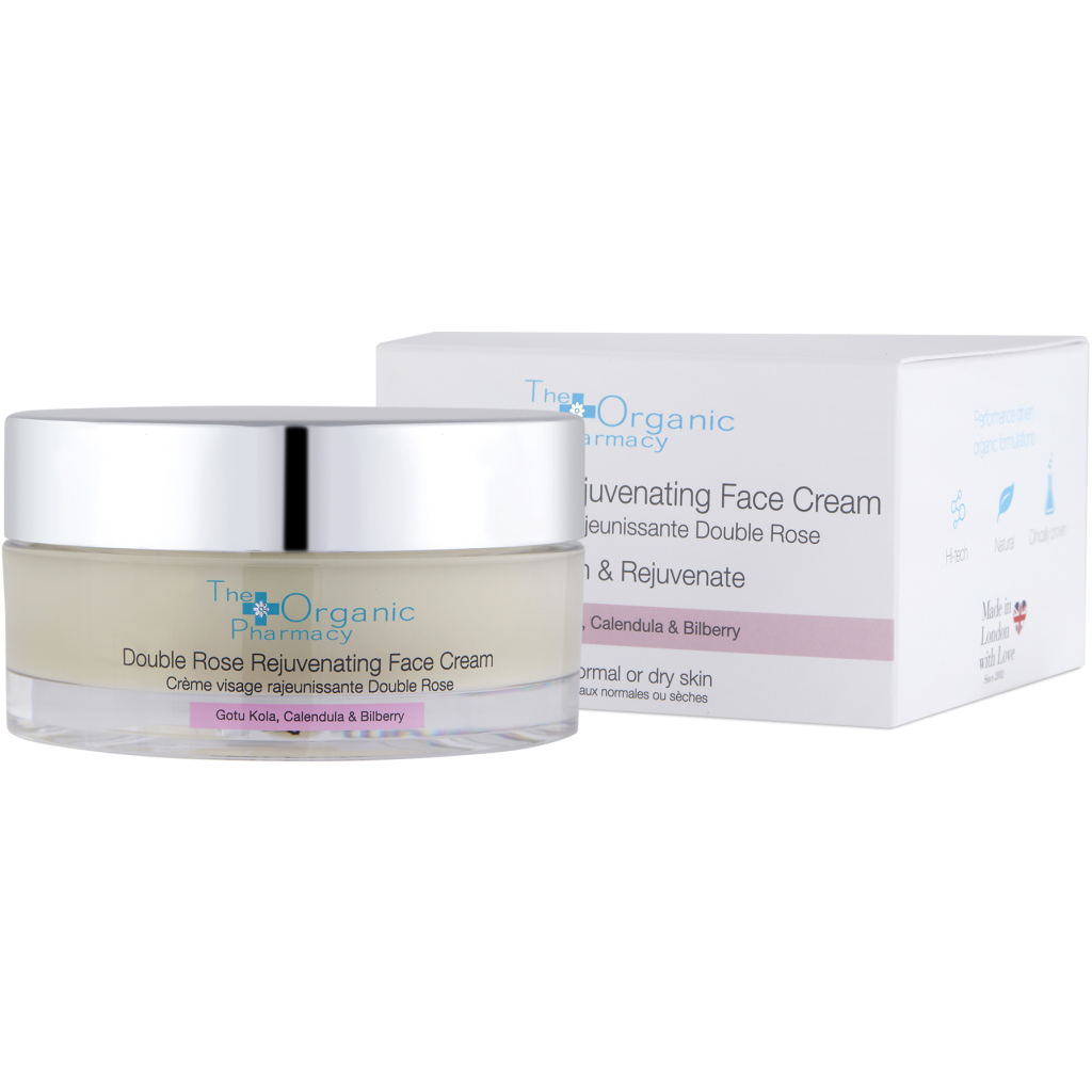 Крем для обличчя The Organic Pharmacy Double Rose Rejuvenating Face Cream Омолоджуючий 50 мл (5060063490274) - зображення 1