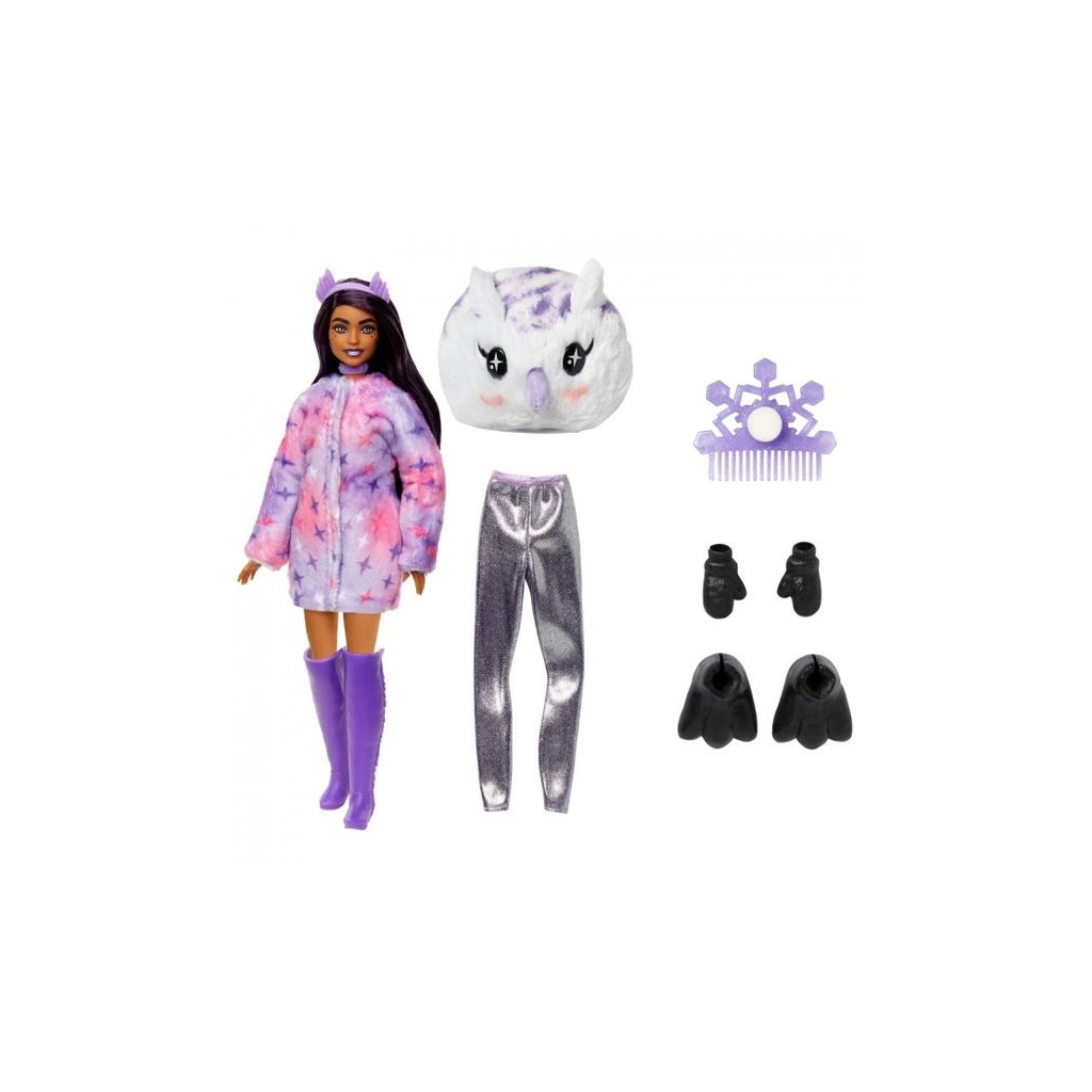 Лялька Barbie Cutie Reveal Зимовий блиск — совеня (HJL62) - зображення 2