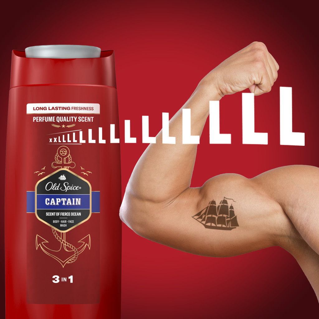 Гель для душу Old Spice Captain 675 мл (8006540280140) - изображение 2