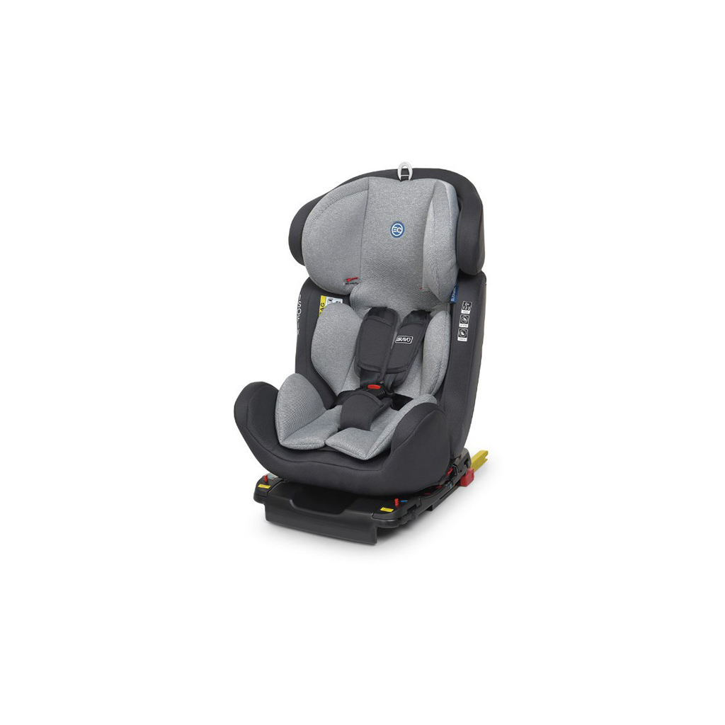 Автокрісло El Camino BRAVO ISOFIX 0-36кг (ME 1041 BRAVO ISO r.grey) - зображення 1