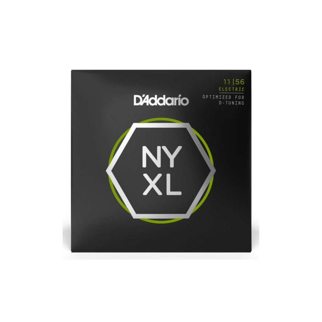 Струни для гітари D'Addario NYXL Medium Top / Extra-Heavy Bottom (11-56) (NYXL1156) - зображення 1