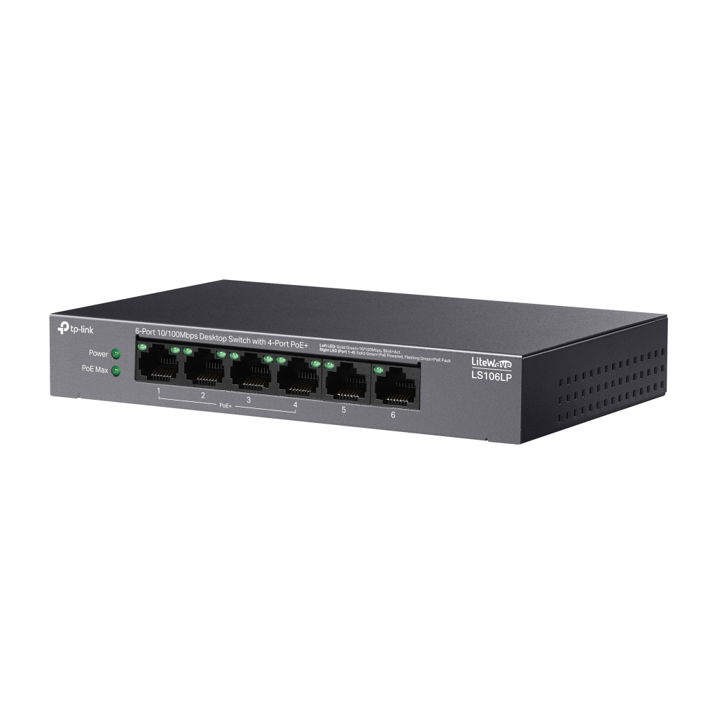 Комутатор мережевий D-Link LS106LP - зображення 3