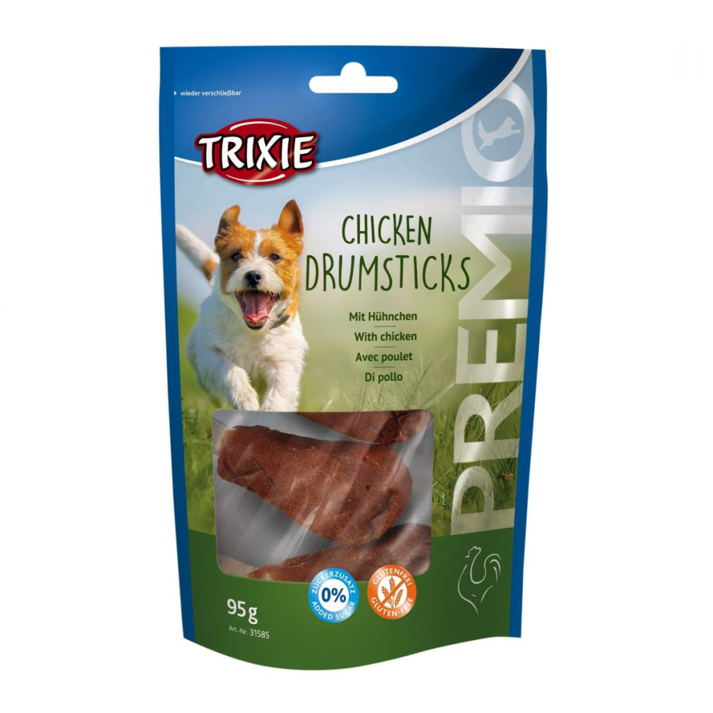 Ласощі для собак Trixie PREMIO Chicken Drumsticks 95 г (4011905315850) - зображення 1