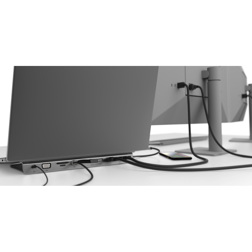 Концентратор Belkin USB-C 11-in-1 Multiport Dock (INC004BTSGY) - изображение 9