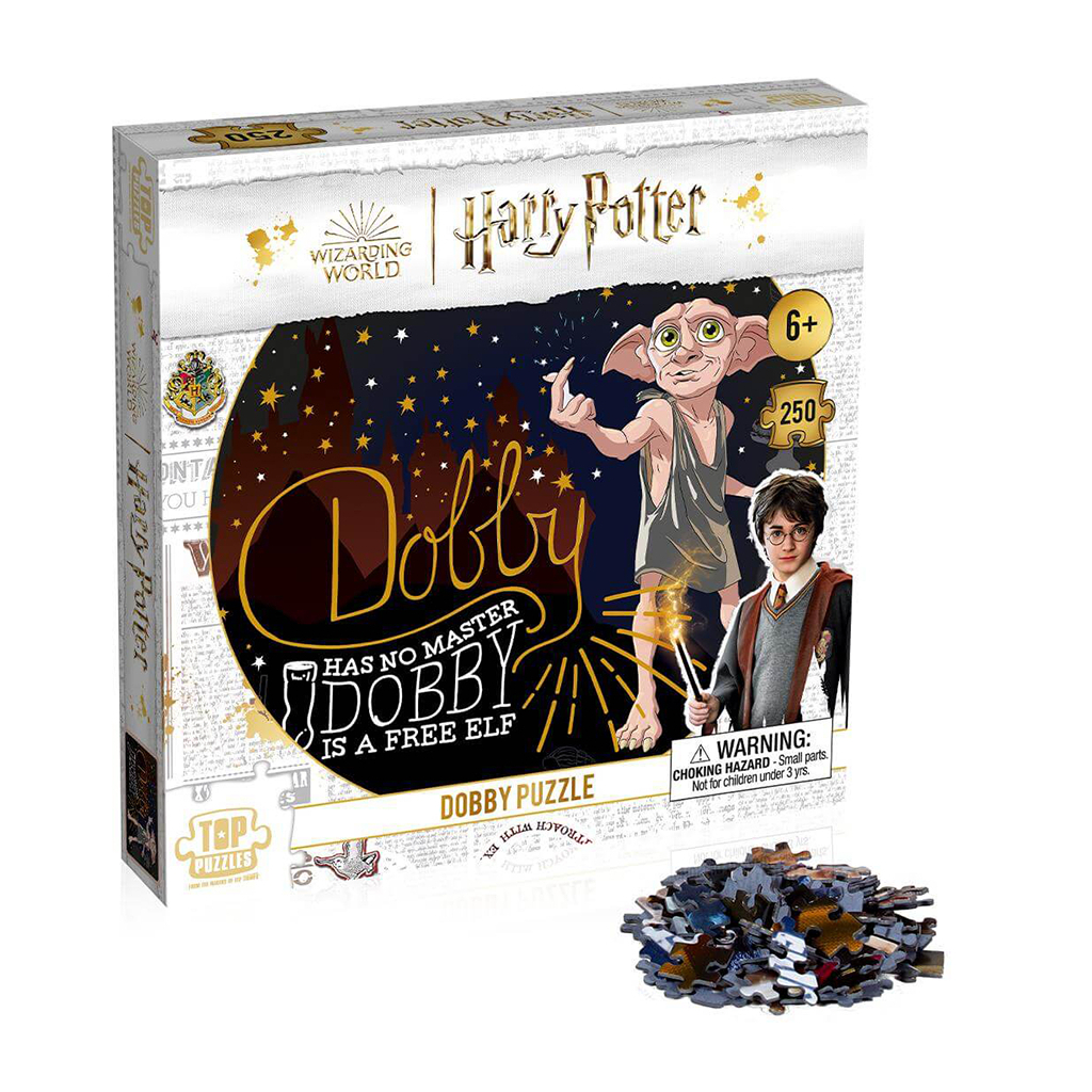 Пазл Winning Moves Harry Potter Dobby 250 деталей (WM02695-ML1-6) - зображення 4