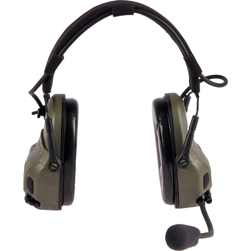 Тактичні навушники Ops-Core AMP Communication Headset-Connectorized. Верхній тримач. Ranger Green (N101153-01-0006) - зображення 2