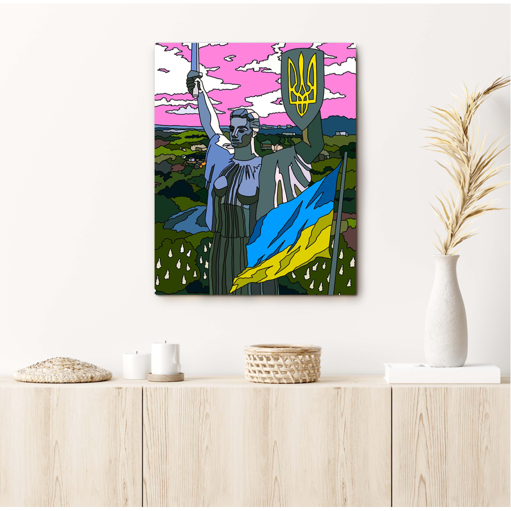 Картина по номерам Orner Батьківщина-мати 40х50 см (orner-1730) - зображення 5