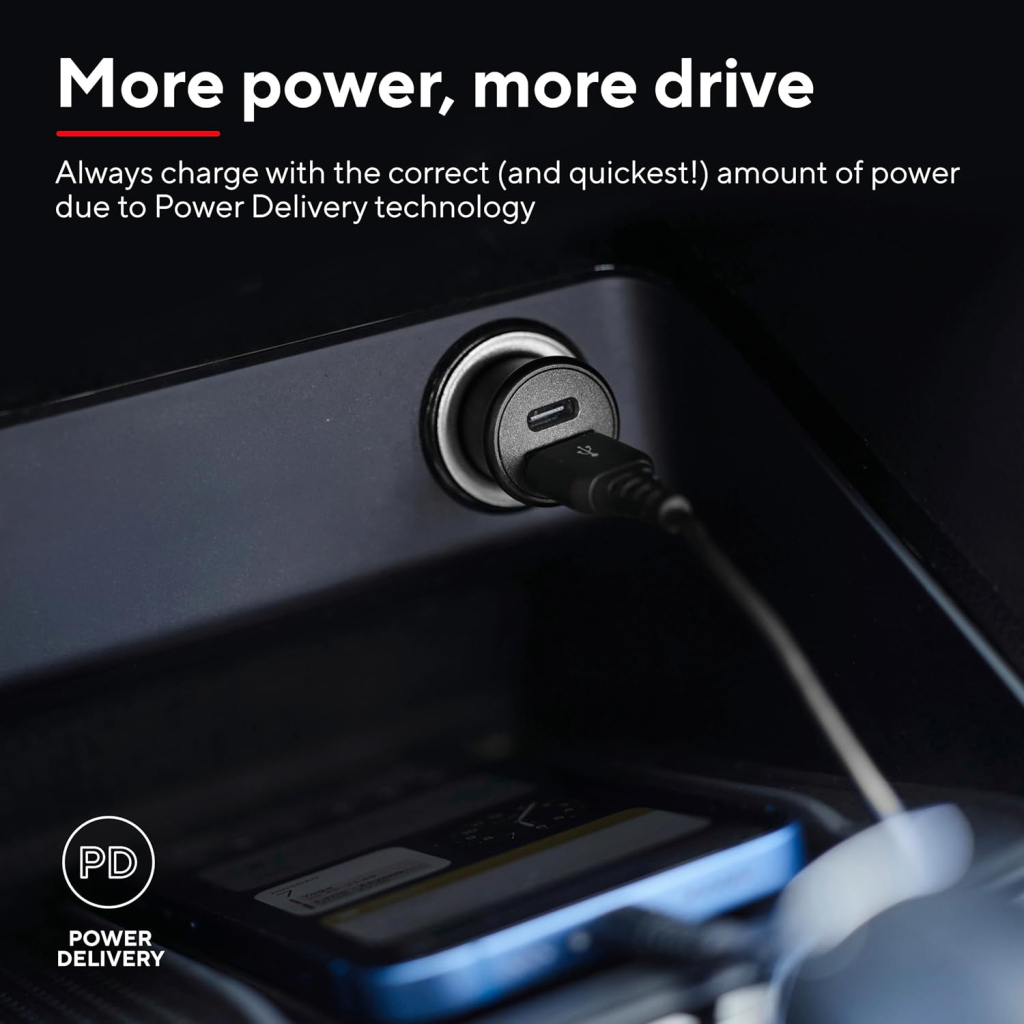 Зарядний пристрій Trust USB-C PD25W + USB QC12W 37W Black (25197_TRUST) - зображення 8