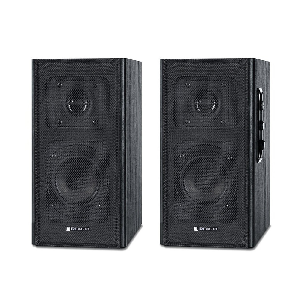 Акустична система REAL-EL S-250 Black - зображення 2