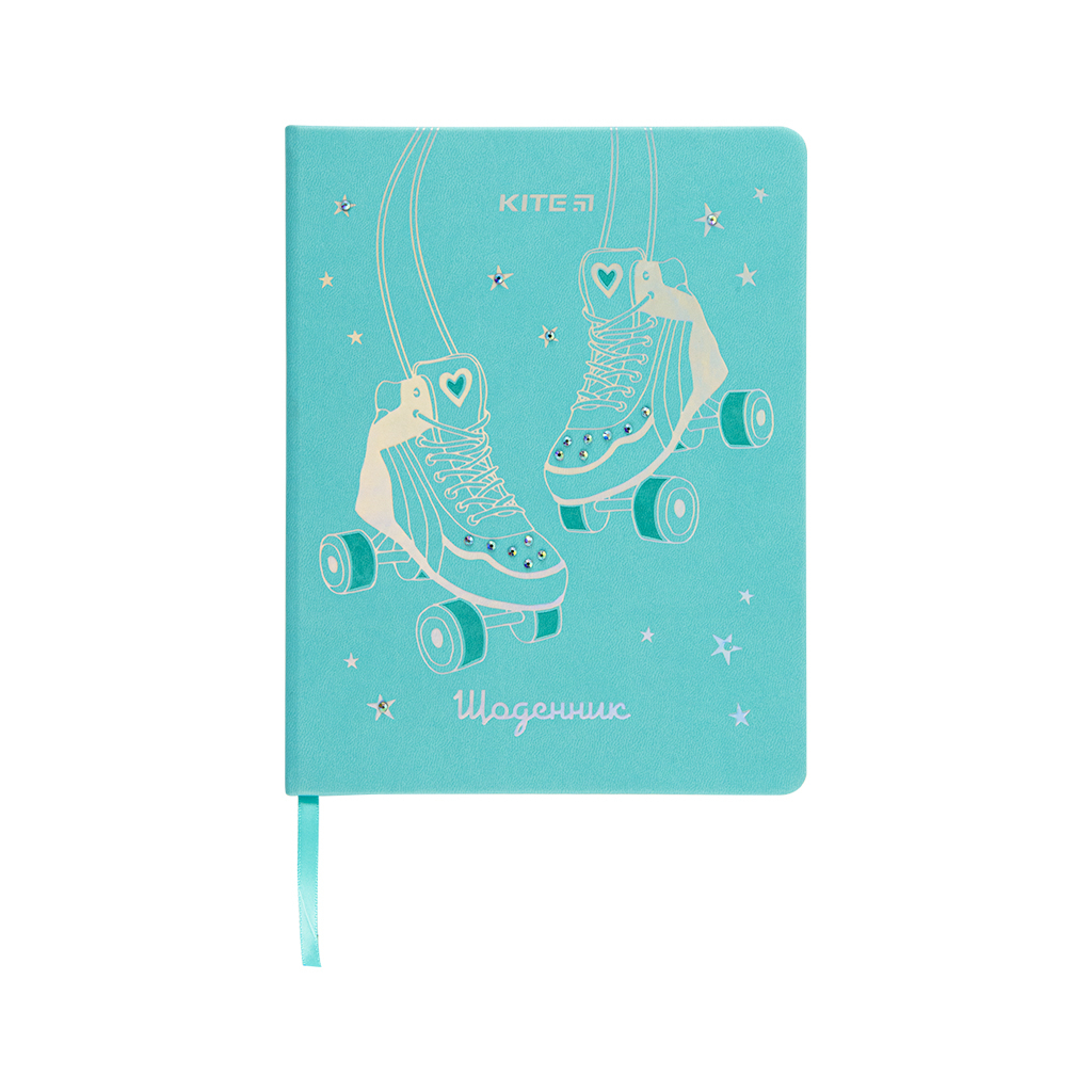 Щоденник шкільний Kite Roller-skates тверда обкладинка (K22-264-3) - зображення 1