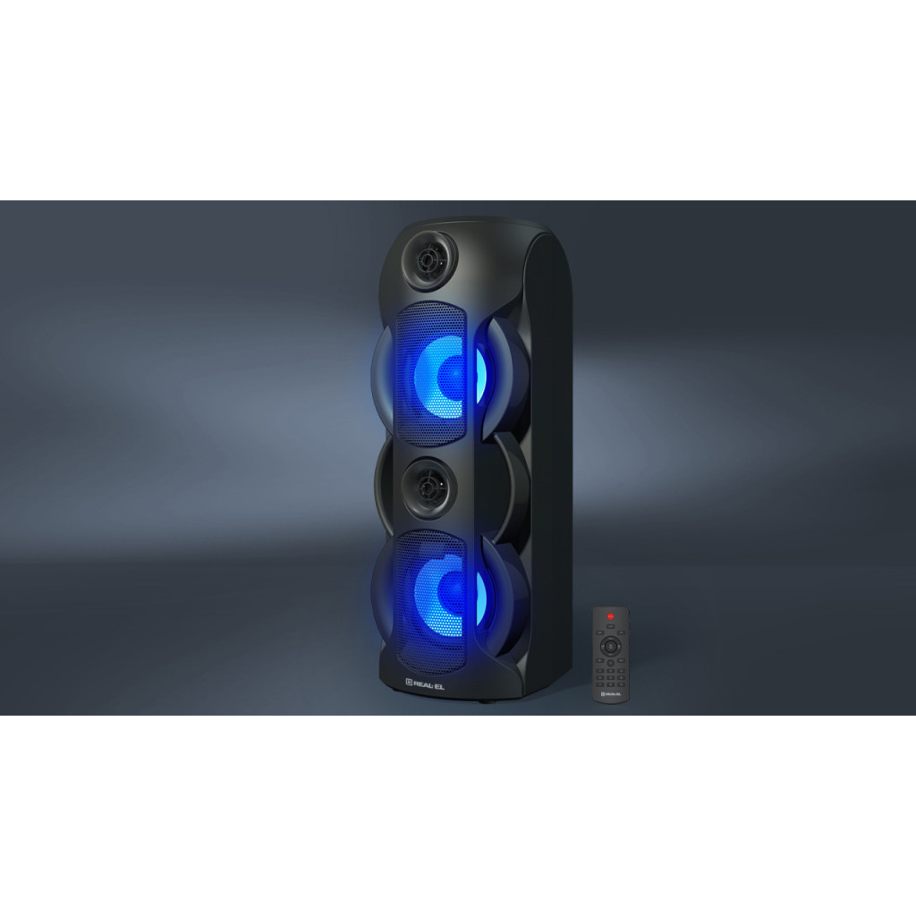 Акустична система REAL-EL X-787 Black - зображення 9