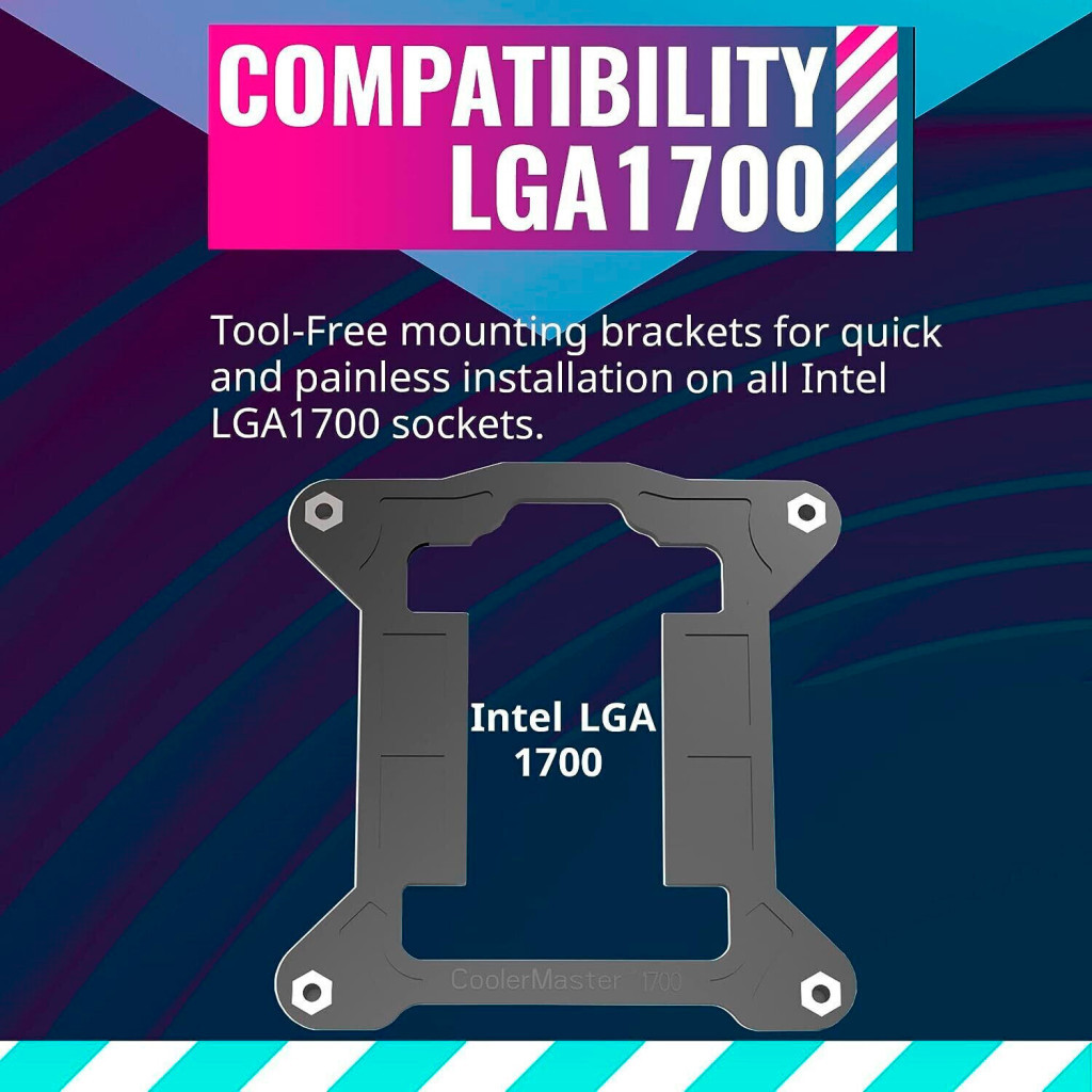 Кулер до процесора CoolerMaster RR-I7C7-18PA-B1 - зображення 6