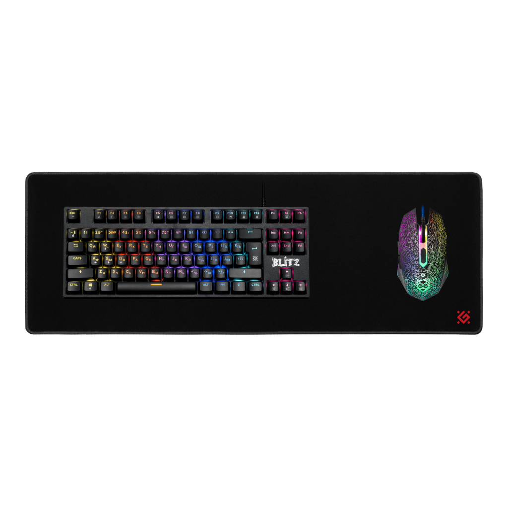 Килимок для мишки Defender One XXL Black (50006) - зображення 4