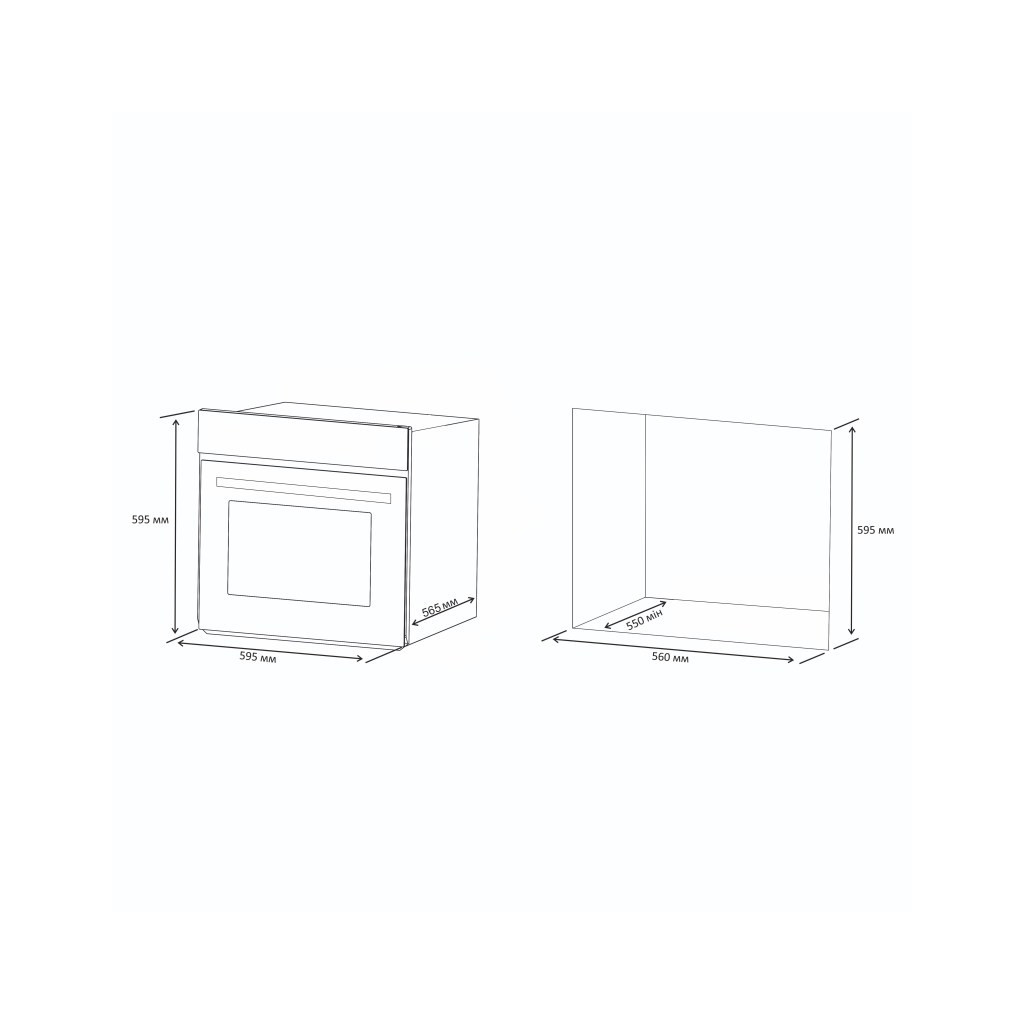 Духова шафа Jantar JANTAR MMA 6004 BL - зображення 12