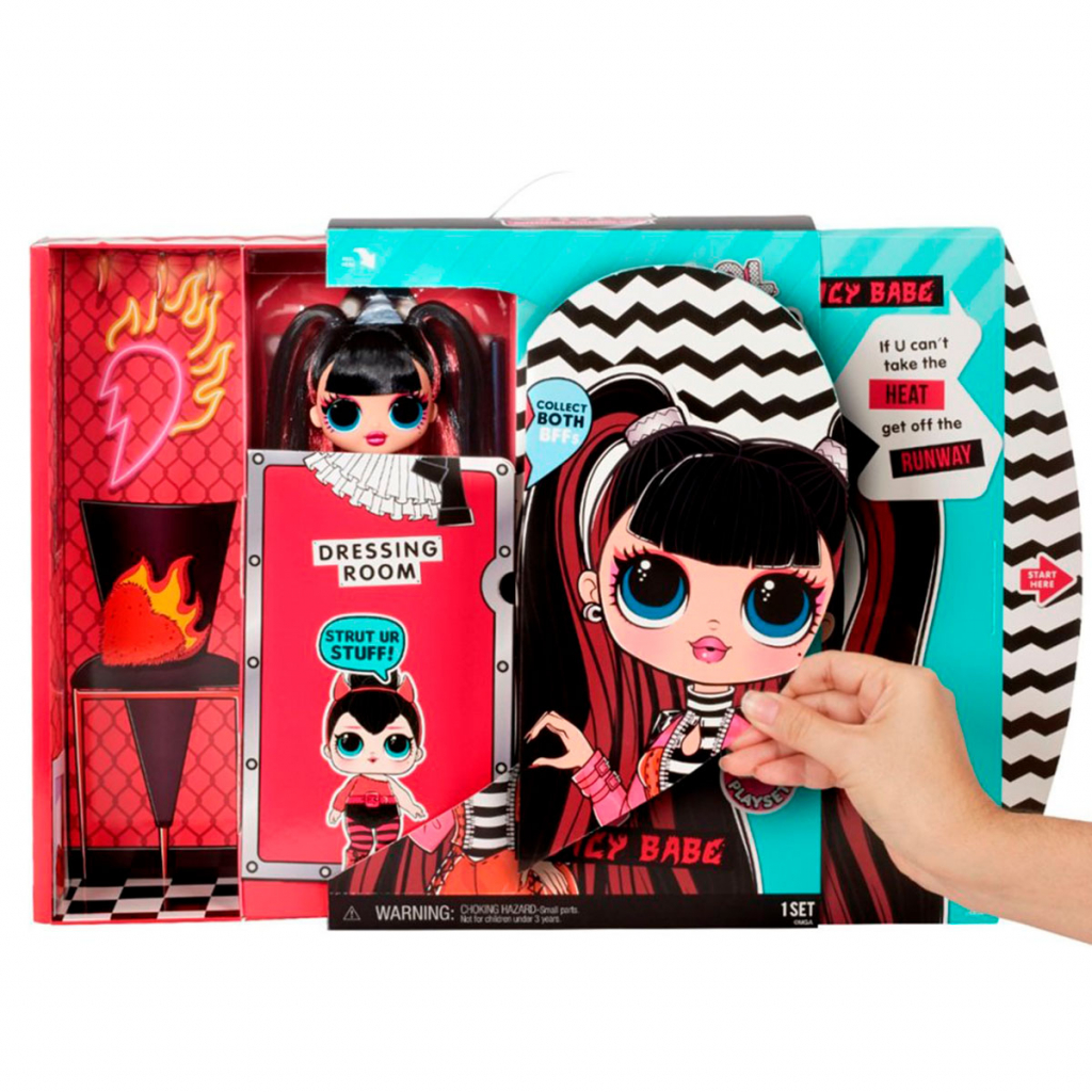 Лялька L.O.L. Surprise! O.M.G. S4 Спайсі-леді з аксесуарами (572770) - зображення 5