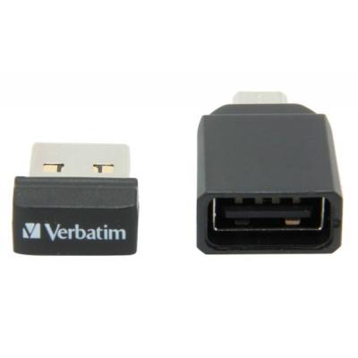 USB флеш накопичувач Verbatim 32GB Nano with OTG USB 2.0 (49822) - зображення 5