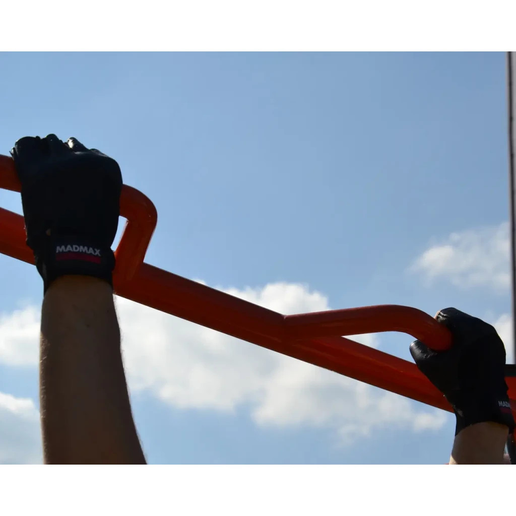 Рукавички для фітнесу MadMax MFG-248 Clasic Exclusive Black L (MFG-248-Black_L) - изображение 10