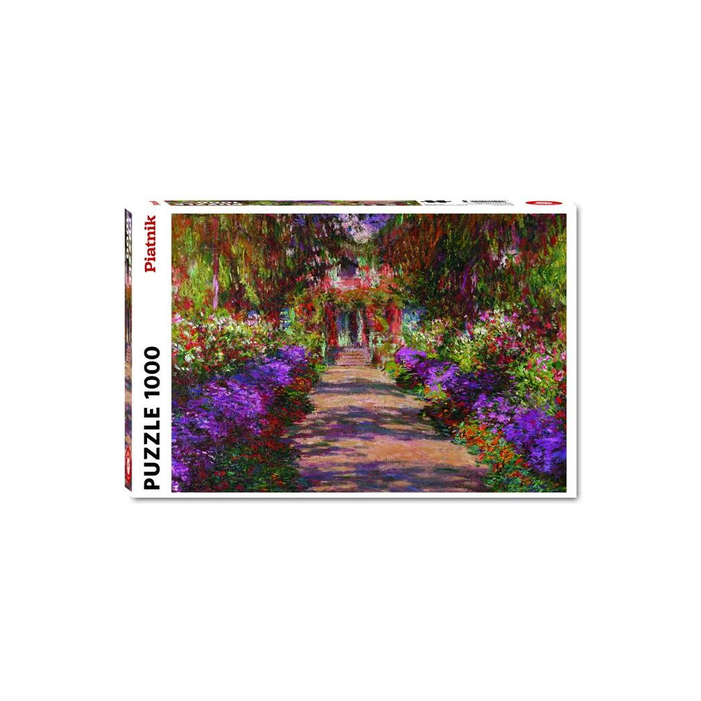 Пазл Piatnik Головна доріжка через сад Моне у Живерні Моне, 1000 елементів (PT-552144) - зображення 1