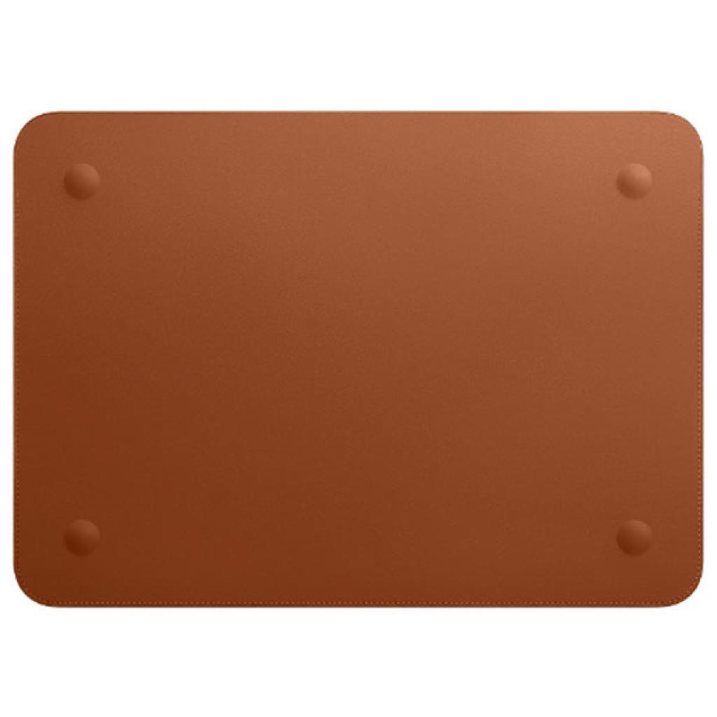 Чохол до ноутбука Apple 13" MacBook Pro, Leather Sleeve, Saddle Brown (MRQM2ZM/A) - зображення 2