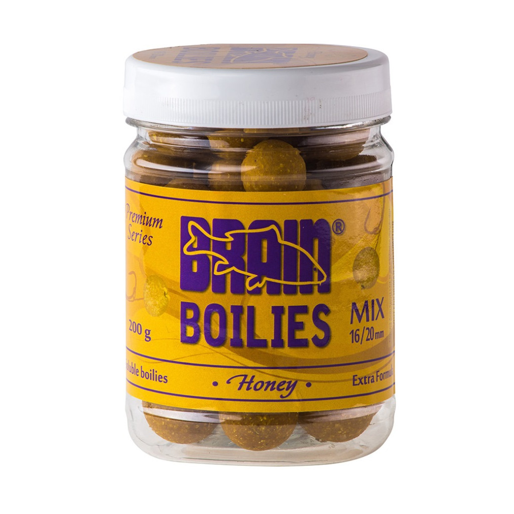 Бойл Brain fishing Honey (Мед) Soluble 200 gr, mix 16-20 mm (1858.00.12) - изображение 1