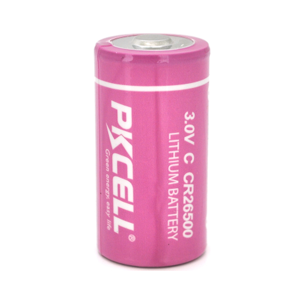 Батарейка CR26500 (size C), 3.0V 5400mah, Lithium, OEM PkCell (CR26500) - зображення 1
