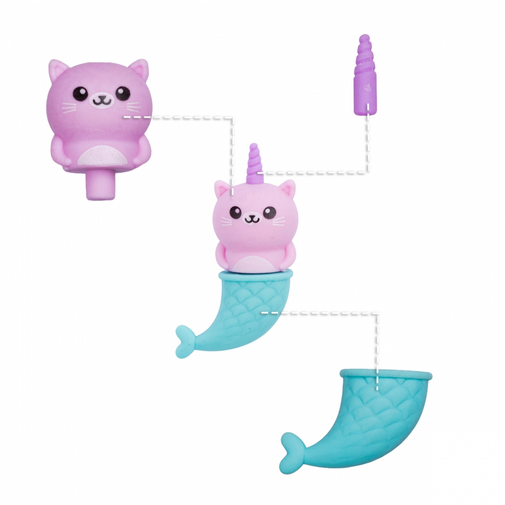 Гумка Yes Funny team, набір 3шт (560540) - зображення 4