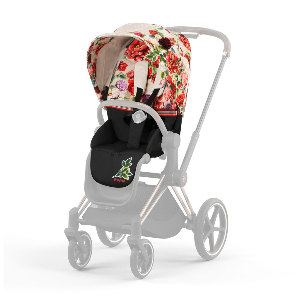 Набір текстилю для коляски Cybex Priam Spring Blossom Light (521002813) - зображення 1