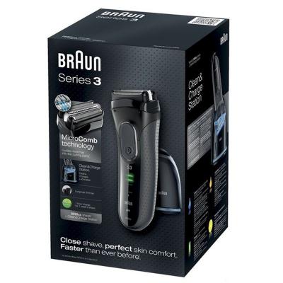 Електробритва Braun Series 3 3050 cc Black - зображення 4