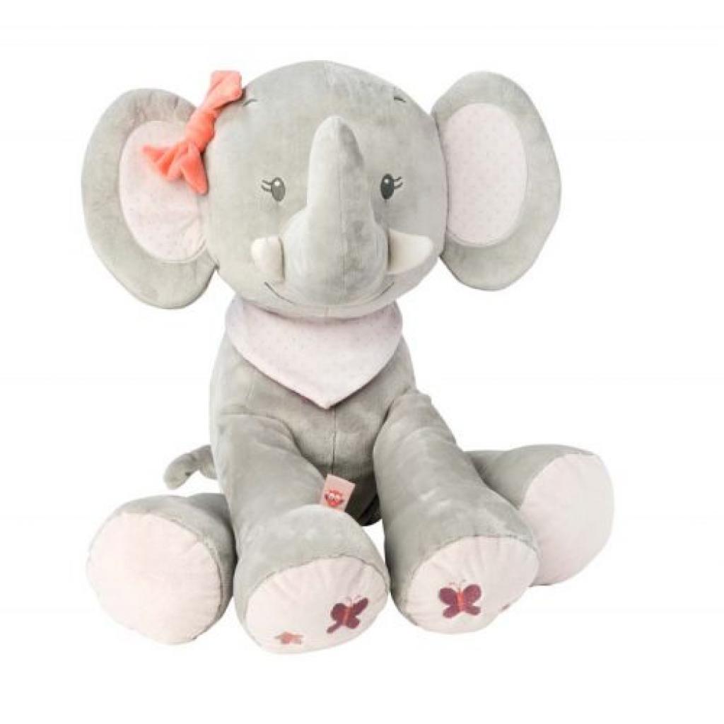 М'яка іграшка Nattou слоник Адель 75 см (424028) - зображення 1