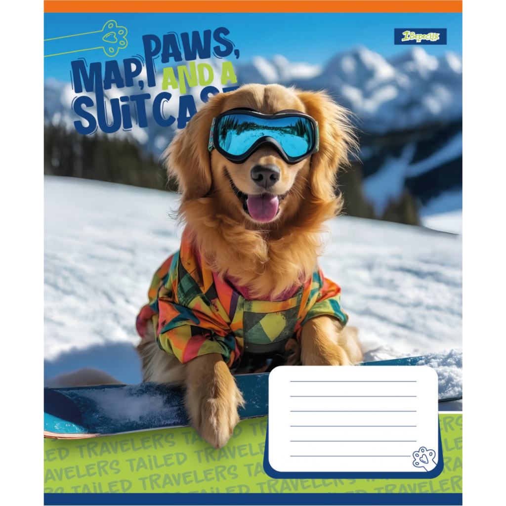 Зошит 1 вересня Travelers А5 24 аркушів клітинка (768142) - зображення 5